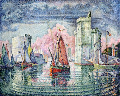 Der Hafen von La Rochelle, 1921 von Paul Signac